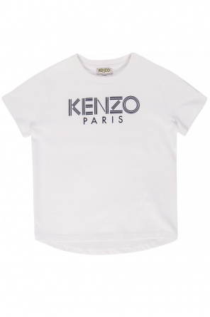 T-shirt with a logo print, zdjęcie 1 T-shirt with a logo print od Kenzo Kids